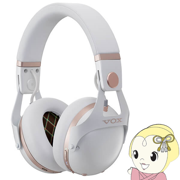 ヘッドホン VOX HEADPHONES ホワイト/ピンク・ゴールド VH Q1 WH/srm : vh q1 wh : スーパーぎおん ヤフーショップ