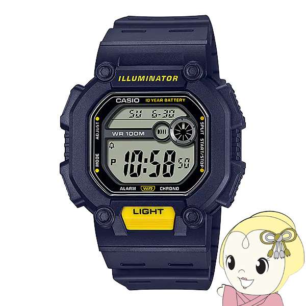 Yahoo! Yahoo!ショッピング(ヤフー ショッピング)【逆輸入品】CASIO カシオ 腕時計 カシオスタンダード チープカシオ メンズ ネイビー W-737H-2AV