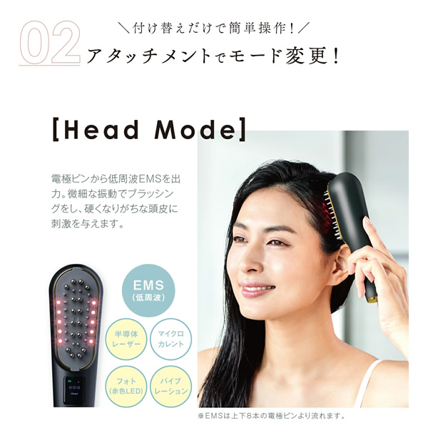 WAVEWAVE Scalp Brush Pro スカルプブラシ プロ 電気バリブラシ