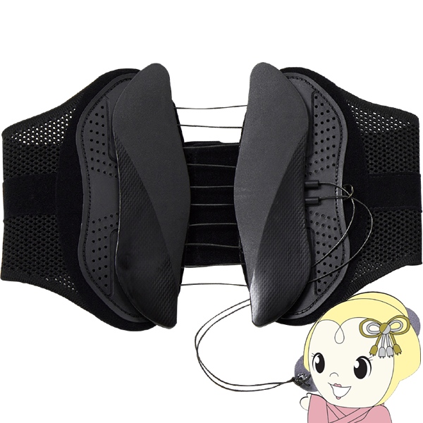 WAVEWAVE LUMBAR BELT 骨盤ベルト 腰 サポーター 骨盤矯正 腰椎 コルセット 骨盤 サポーター サポートベルト 腰ベルト 腰用ベルト WH49-02/srm