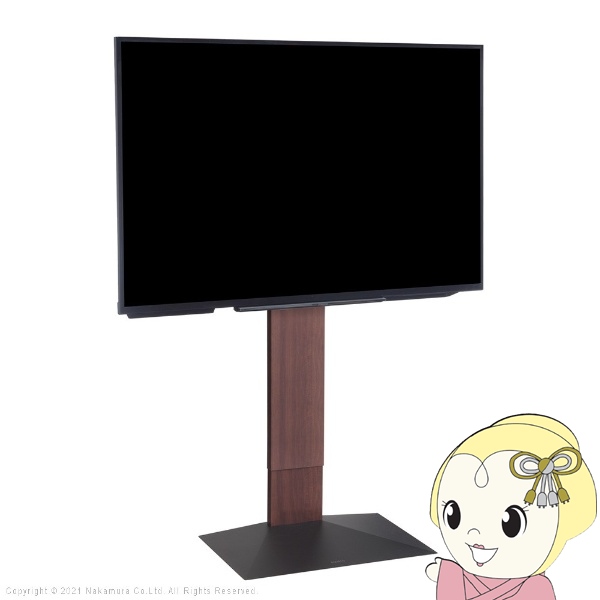 テレビ台 WALLインテリアテレビスタンドV3 ハイタイプ 32〜80v対応 壁寄せテレビ台 ウォールナット EQUALS イコールズ/srm | EQUALS