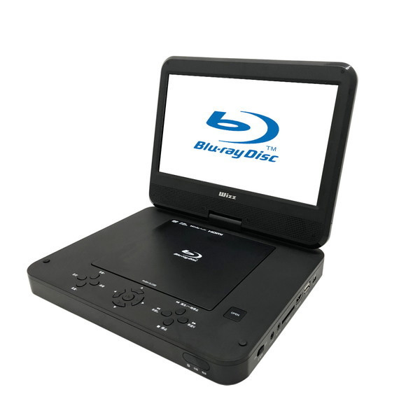 ダイニチ電子 Wizz 10.1インチ ポータブルブルーレイディスク DVDプレーヤー WPB-S1006/srm｜gioncard｜05