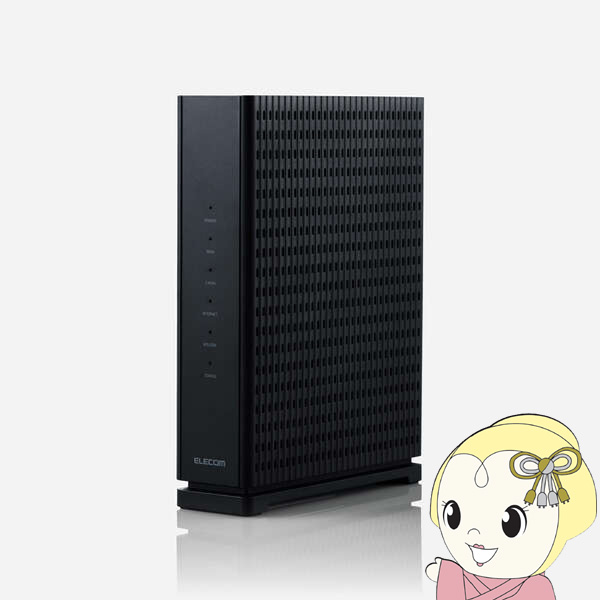 �G���R�� Wi-Fi 7�Ή� ����LAN���[�^�[ 2.5G�Ή� �u���b�N WRC-BE36QS-B/srm