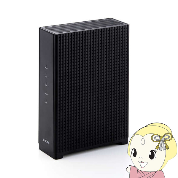 �G���R�� Wi-Fi 7�Ή� ����LAN���[�^�[ 10G�Ή� �u���b�N WRC-BE72XSD-B/srm