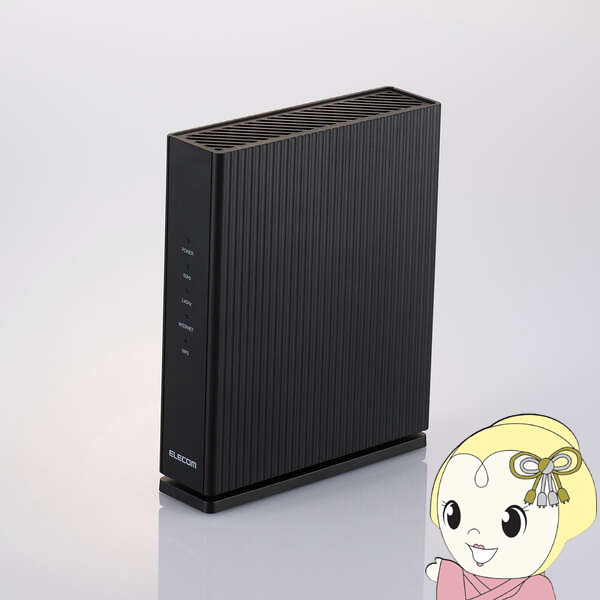 WiFi LAN [^[ e@ ELECOM GR Wi-Fi 6 1201+574Mbps 1G[^[ WRC-X1800GS2-B/srm