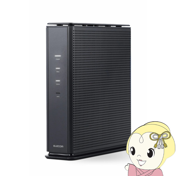 Wi-Fi 6 4804+1147Mbps ZLeBڃ[^[ GR ELECOM WRC-X6000GSD-G/srm