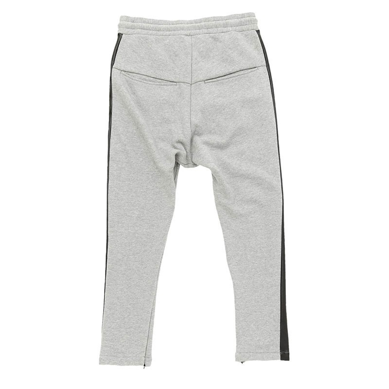 NO ID. ノーアイディー シンセティックレザートラックサルエル