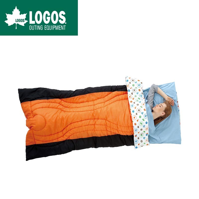 LOGOS ロゴス 寝袋 シュラフ用 毛布 ブランケット シルキーインナーシュラフ 防災