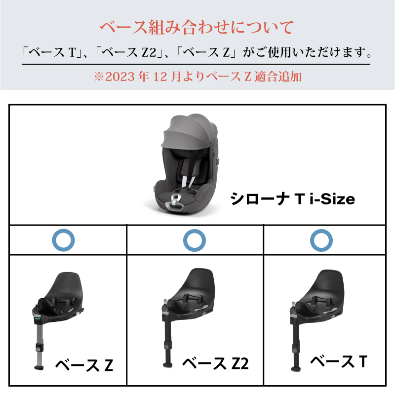 cybexサイベックスシローナT i-size