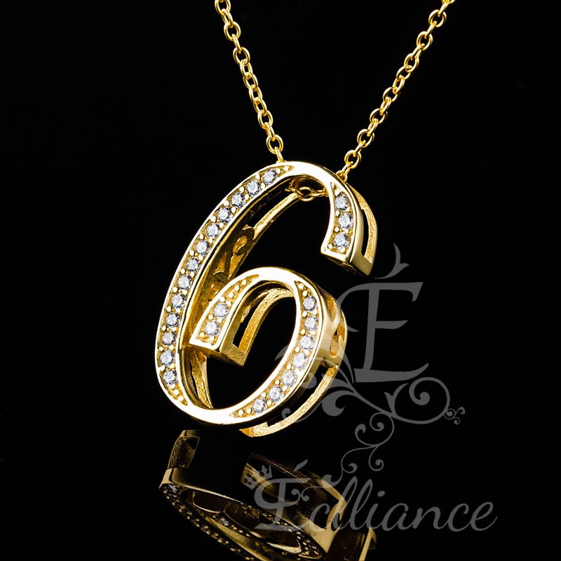 Eclliance エクリアンス Number Necklace S925 ナンバー