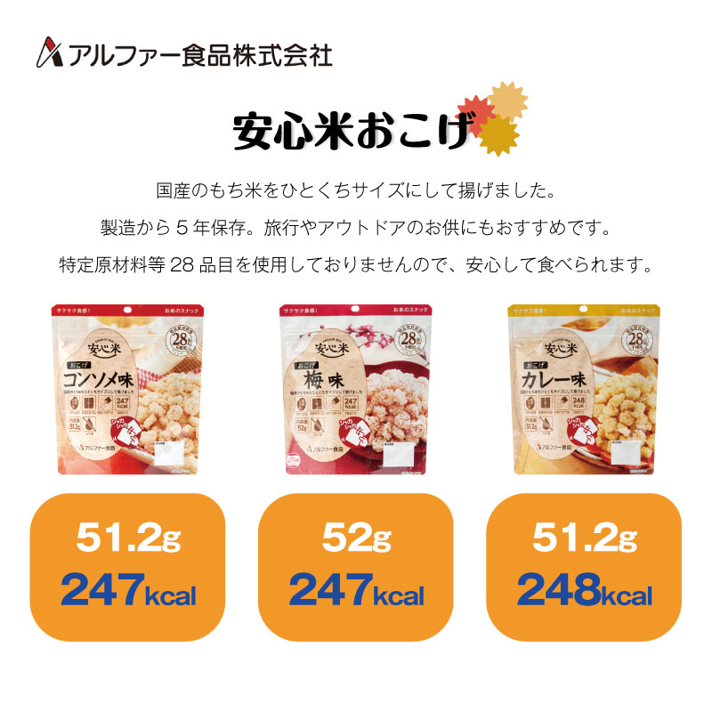 5年保存 非常食 お菓子セット バラエティー 11種 13品セット