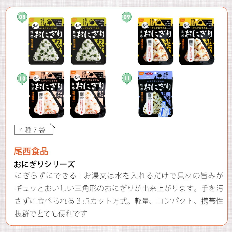 尾西食品 非常食セット 7日分 基本プラス 1週間セット 1人用 尾西食品 非常食セット 7日分 基本プラス 1週間セット 1人用