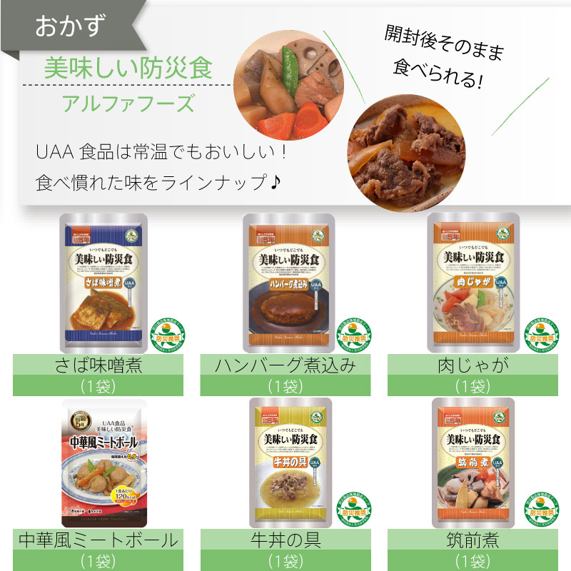 5年保存非常食セット7日分33種類 54品防災士監修カロリー計算済 Bセット