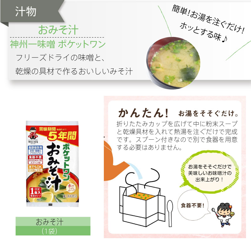 豪華プレミアムセレクション／5年保存 非常食セット 7日分 33種類 53品