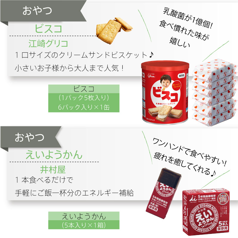 豪華プレミアムセレクション／5年保存 非常食セット 7日分 33種類 53品