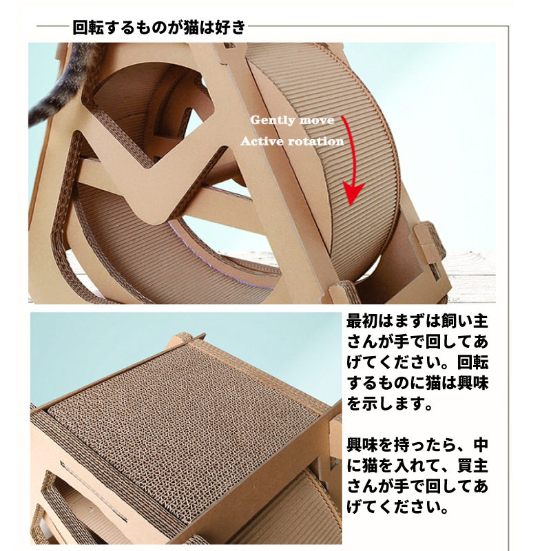 春夏新色 キャッツ エクササイズホイール Lサイズ 成猫用 ダンボール ダイエット キャットウィール ランニングマシン 送料無料 好評 Www Thedailyspud Com