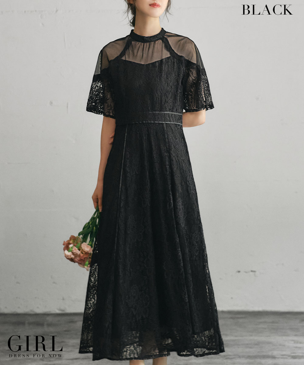 ☆半袖☆オールインワン ロング丈 ワンピース パーティ ドレス パーティードレス 結婚式 ワンピース 大きいサイズ 袖あり