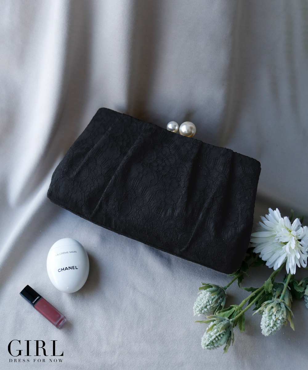 MaxMara Pasticcino ブラックパーティーバッグ