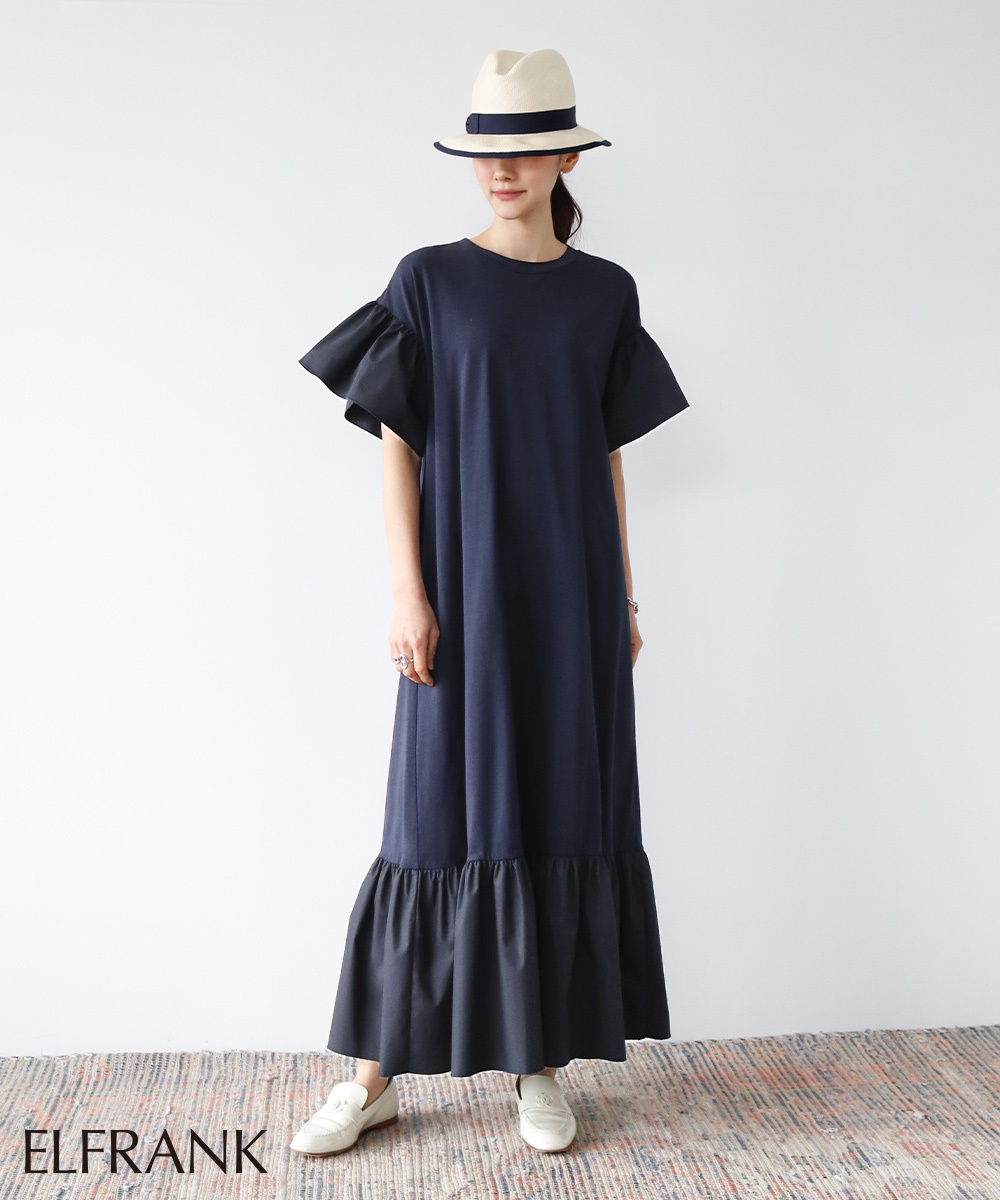 ワンピース レディース 夏 ロングワンピース 春 春夏 半袖 きれいめ おしゃれ マキシ丈 大きいサイズ ゆったり かわいい 体型カバー 40代 50代 30代 代 Ef Fu 230 パーティードレス通販girl 通販 Yahoo ショッピング