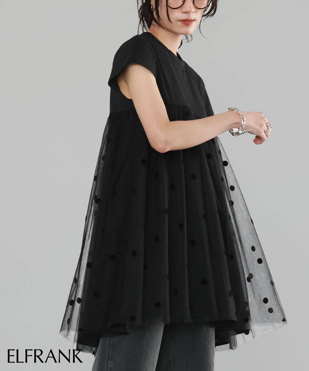 GIRL DRESS FOR NOW トップス レディース 1枚で決まる 半袖