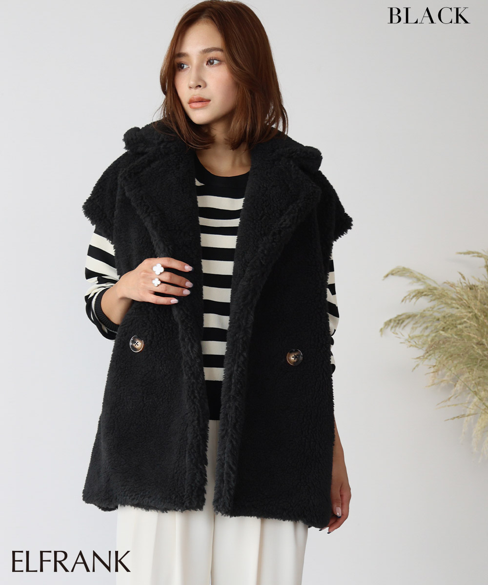 GIRL DRESS FOR NOW ジレ レディース ベスト Vネック 前開き