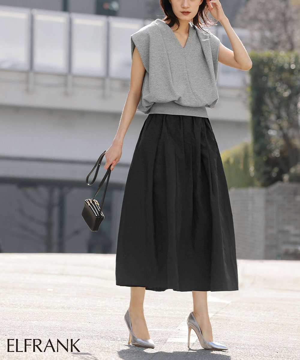 GIRL DRESS FOR NOW スカート ロング レディース カジュアル ボトムス