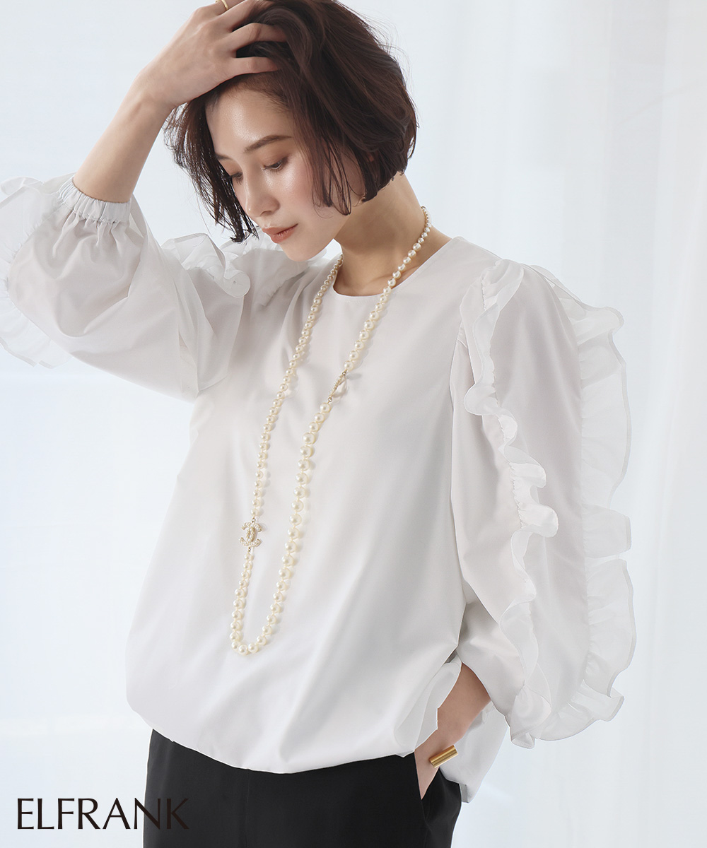 GIRL DRESS FOR NOW ブラウス トップス レディース 長袖 きれいめ 1枚