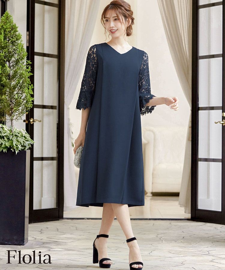 フォルクシー ドレス 結婚式 マタニティ ゆったり 大きい オケージョン GIRL DRESS FOR NOW パーティードレス 結婚式 ワンピース ドレス