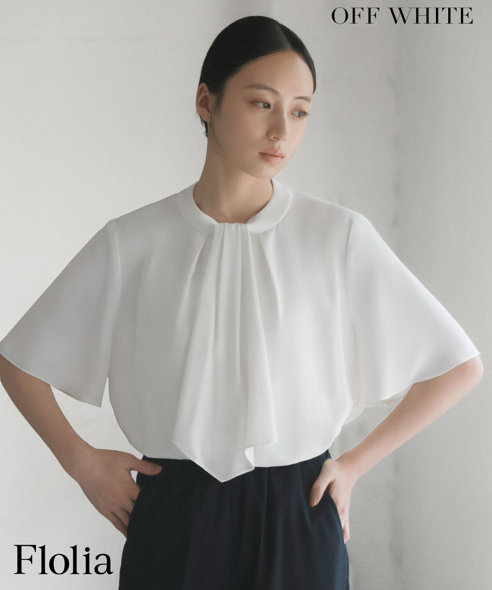 ブラウス オフィス レディース 半袖 フォーマル ビジネス セレモニー