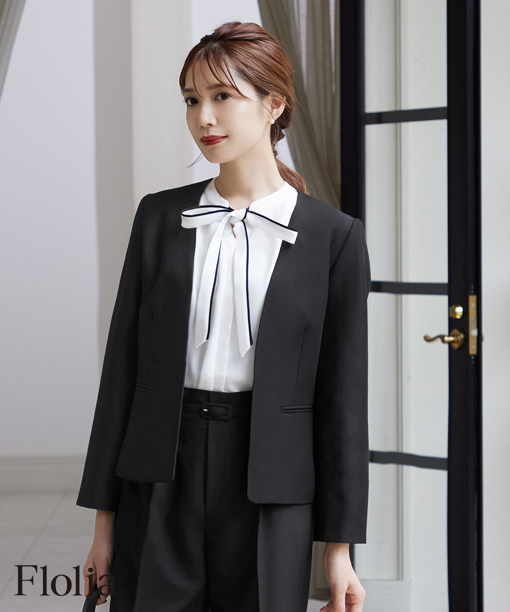 ジャケット レディース 洗える 冬 50代 40代 カジュアル ボレロ 結婚式