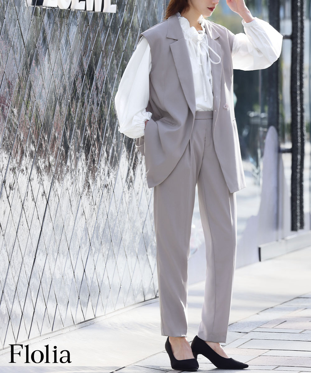 ブラウス レディース オフィス 長袖 シワになりにくい リボン