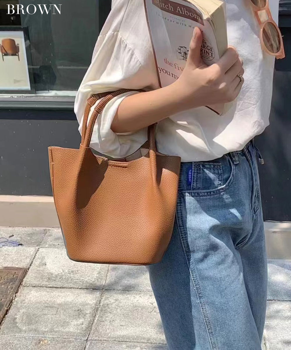 バッグ レディース 持ち手 ハンドバッグ 小さめ 黒 オシャレ ショルダーバッグ 斜め掛けバッグ 斜め掛け 大人 軽量 カジュアル シンプル お出かけ | GIRL DRESS FOR NOW | 05