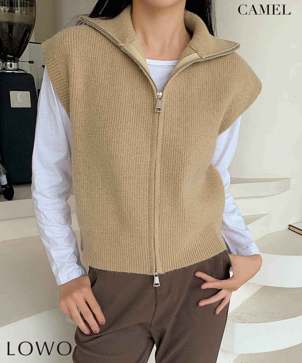 GIRL DRESS FOR NOW ベスト ジレ レディース 前開き カジュアル