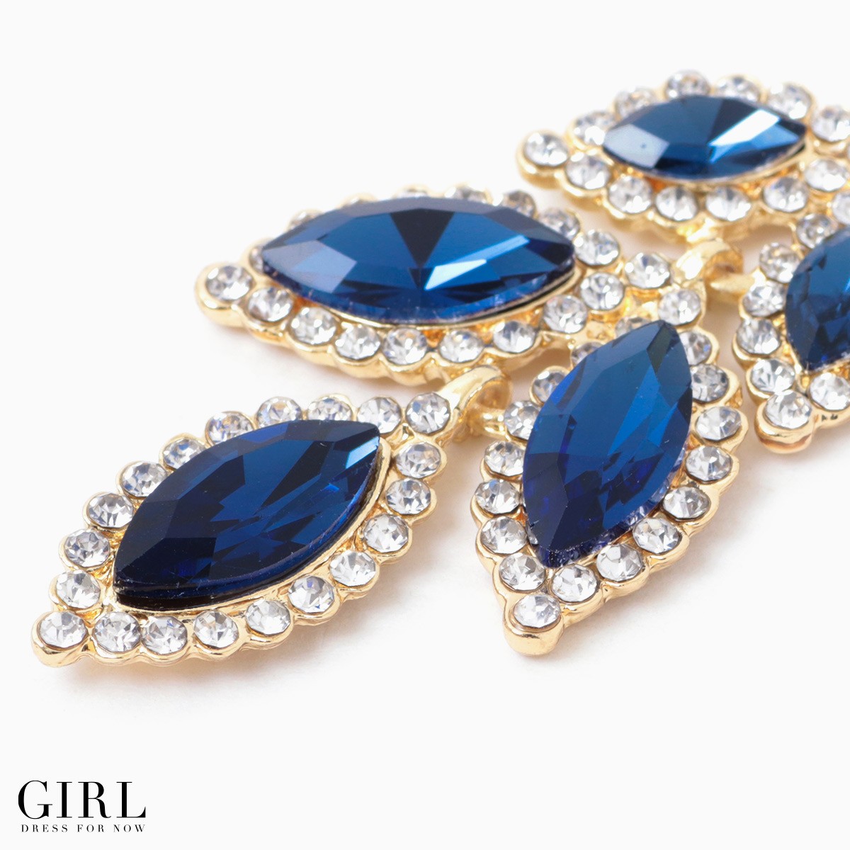 GIRL DRESS FOR NOW ピアス 耳飾 キャッチ ロングピアス ロング