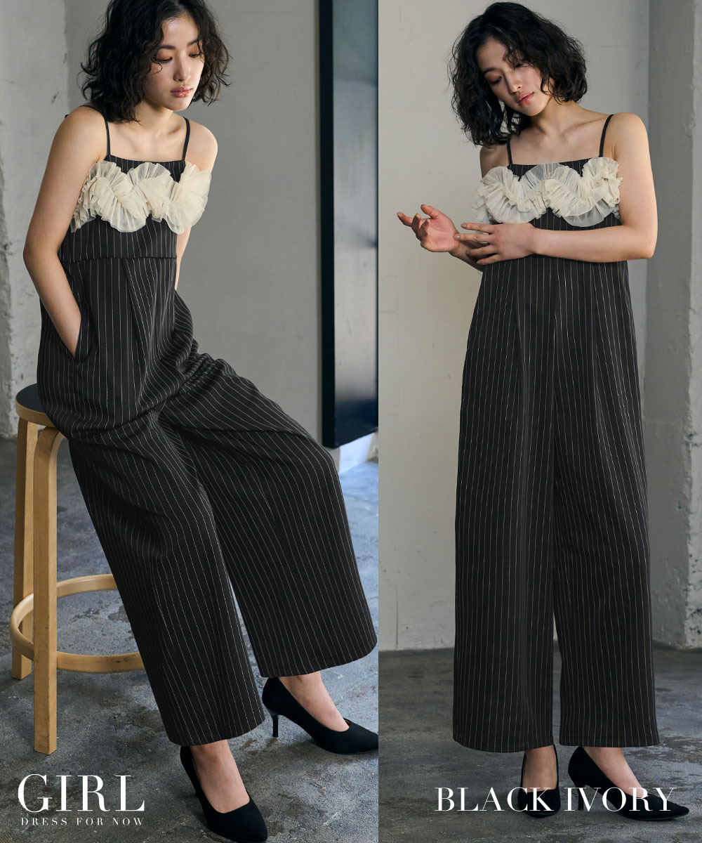 お値下げ⭐️ ノースリーブ パンツ パーティー ドレス パーティードレスレンタル商品・ノースリーブパンツドレス｜パーティー