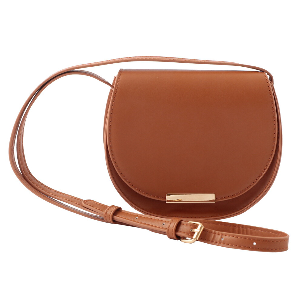 ミニショルダーバッグ 財布＆スマホをスマートに収納。セミサークル