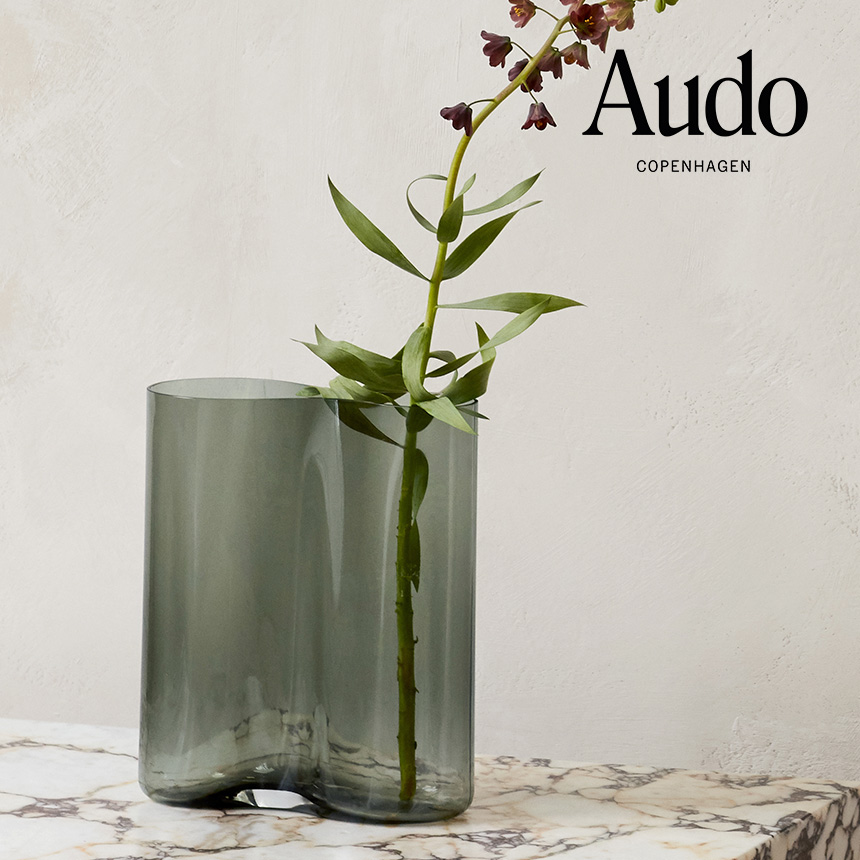 花瓶 花器 フラワーベース ガラスベース おしゃれ 北欧 Audo