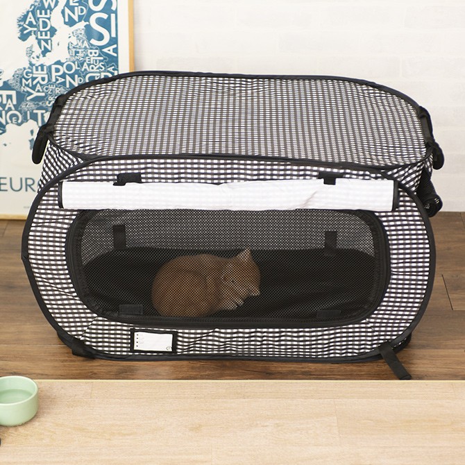 猫用 折りたたみ コンパクト 超小型犬 小型犬 猫 ケージ 猫壱