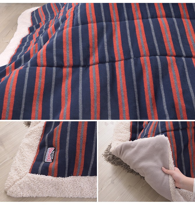 こたつ布団 コタツ布団 正方形 男前 メンズライク おしゃれ ストライプ