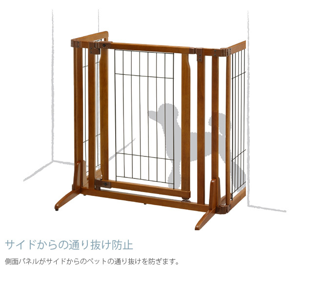 Richell リッチェル ペット用 木製おくだけゲートワイド フェンス ガード Amazon.co.jp: リッチェル ペット用 木製おくだけゲート