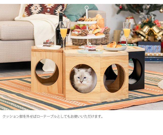 キャットステップ キャットウォーク MYZOO マイズー 壁付 六角ハウス