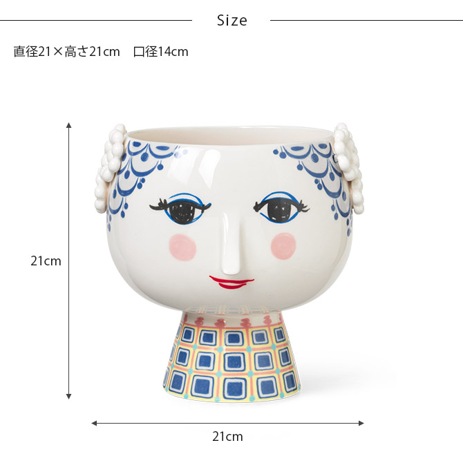 フラワーベース 花瓶 おしゃれ 北欧 磁器 BJORN WINBLAD ビヨン
