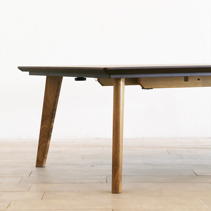 こたつテーブル 長方形 おしゃれ 幅120 コタツ ニチビウッドワークス