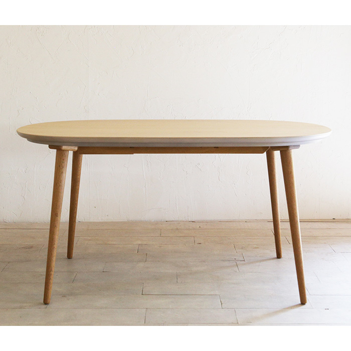 こたつテーブル 楕円 おしゃれ 幅120 コタツ ニチビウッドワークス