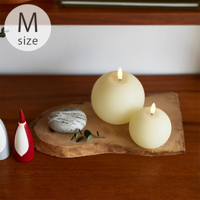 shesay シセイパーティーやインテリアを彩る LEDライト キャンドル ボール M