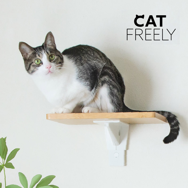 キャットステップ キャットウォーク 猫用 壁掛け家具 シンプル 平安伸