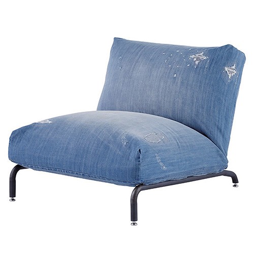 journal standard Furniture 1人掛けローソファ デニム journal standard Furniture ジャーナルスタンダード 家具