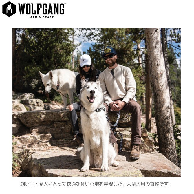 犬用首輪 首輪 大型犬 犬 イヌ 犬 首輪 WOLFGANG ウルフギャング