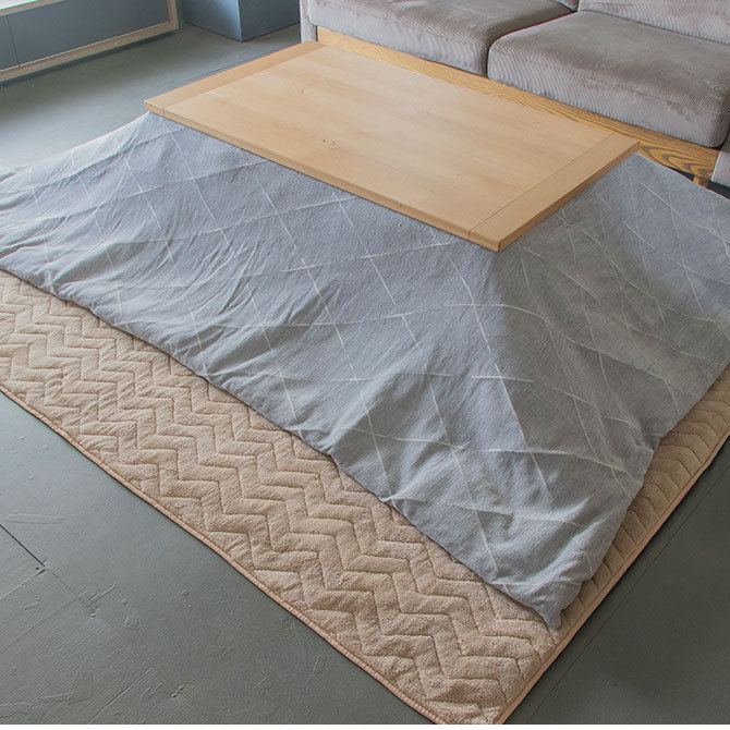 こたつ布団 正方形 おしゃれ 北欧 マルチカバー Tackar タッキャル