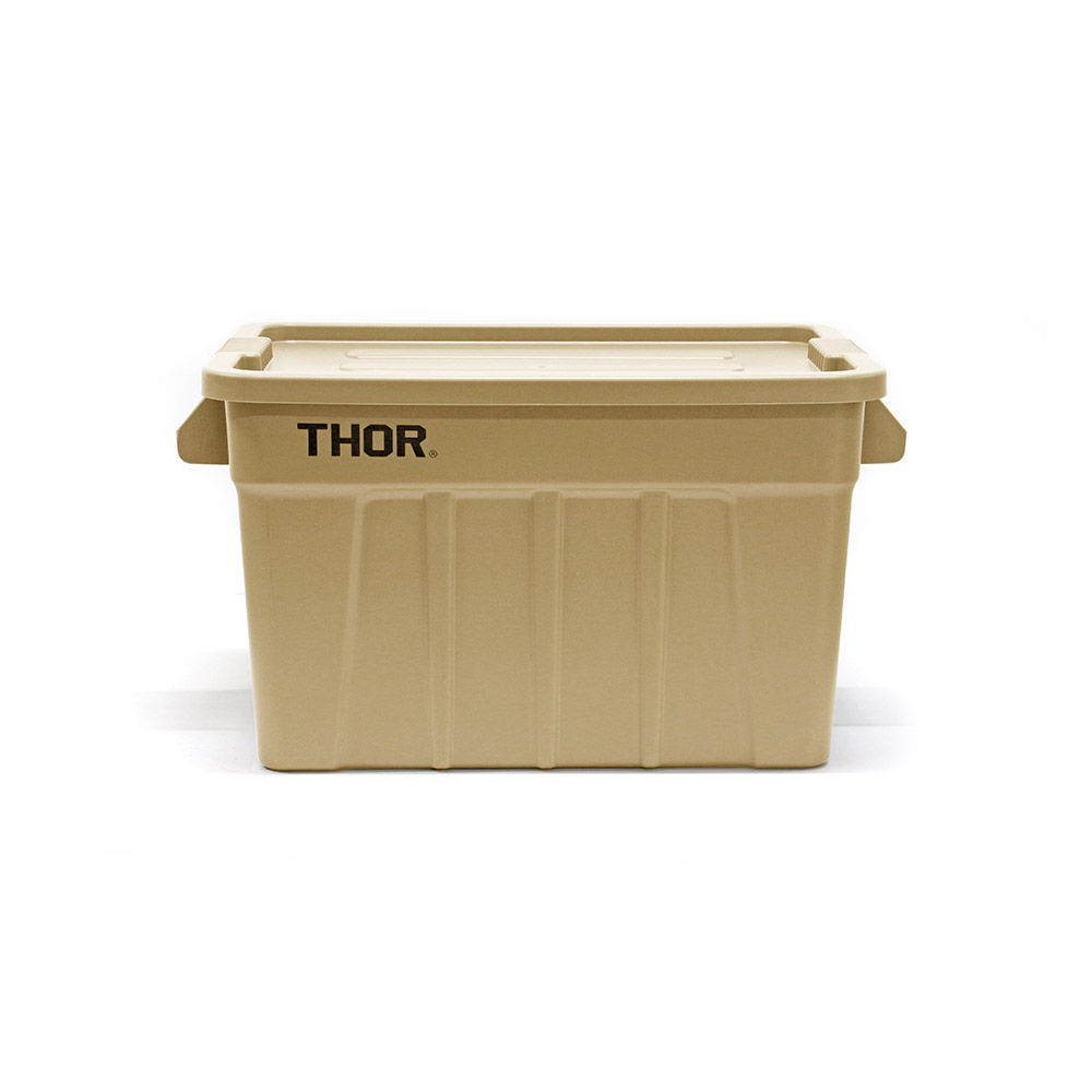 収納ボックス コンテナ おしゃれ プラスチック ユニセックス THOR ソー LARGE TOTES WITH LID 75L |  | 02